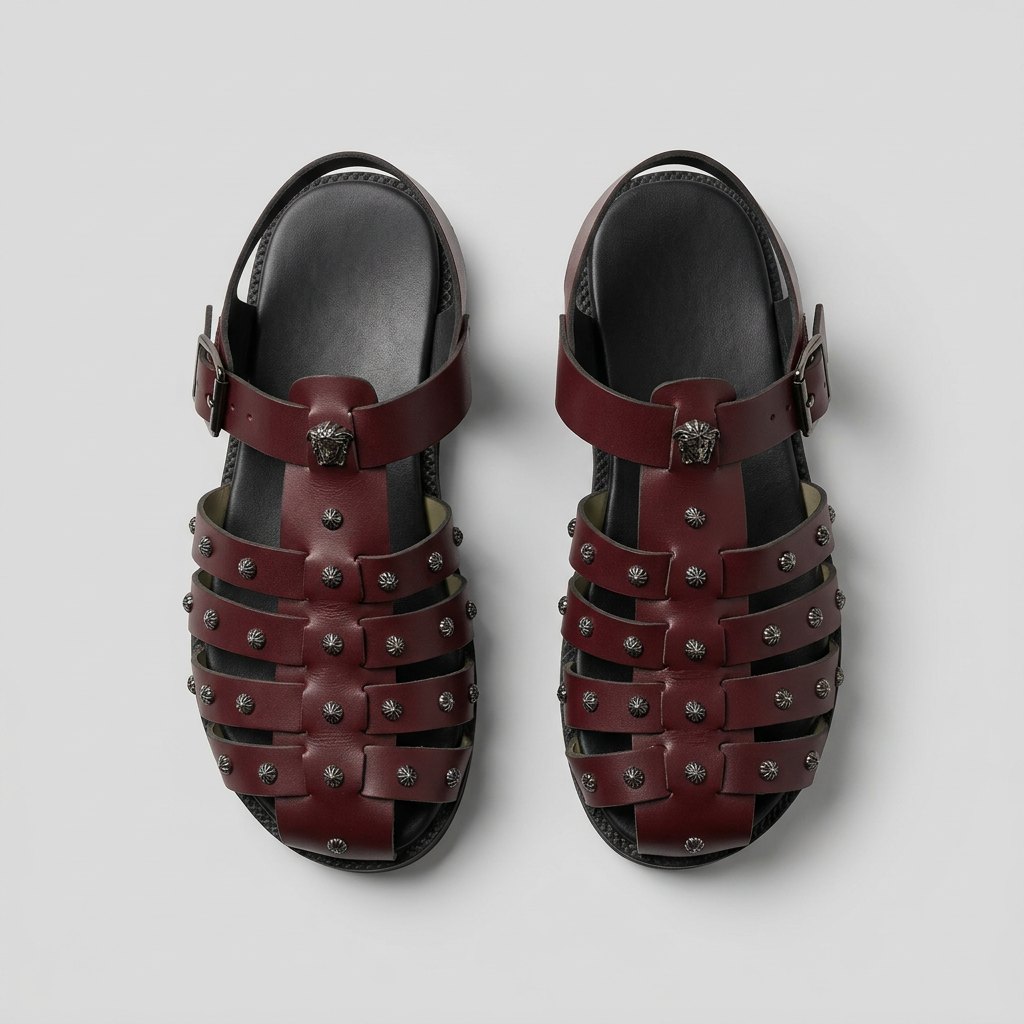 Studded Sandals