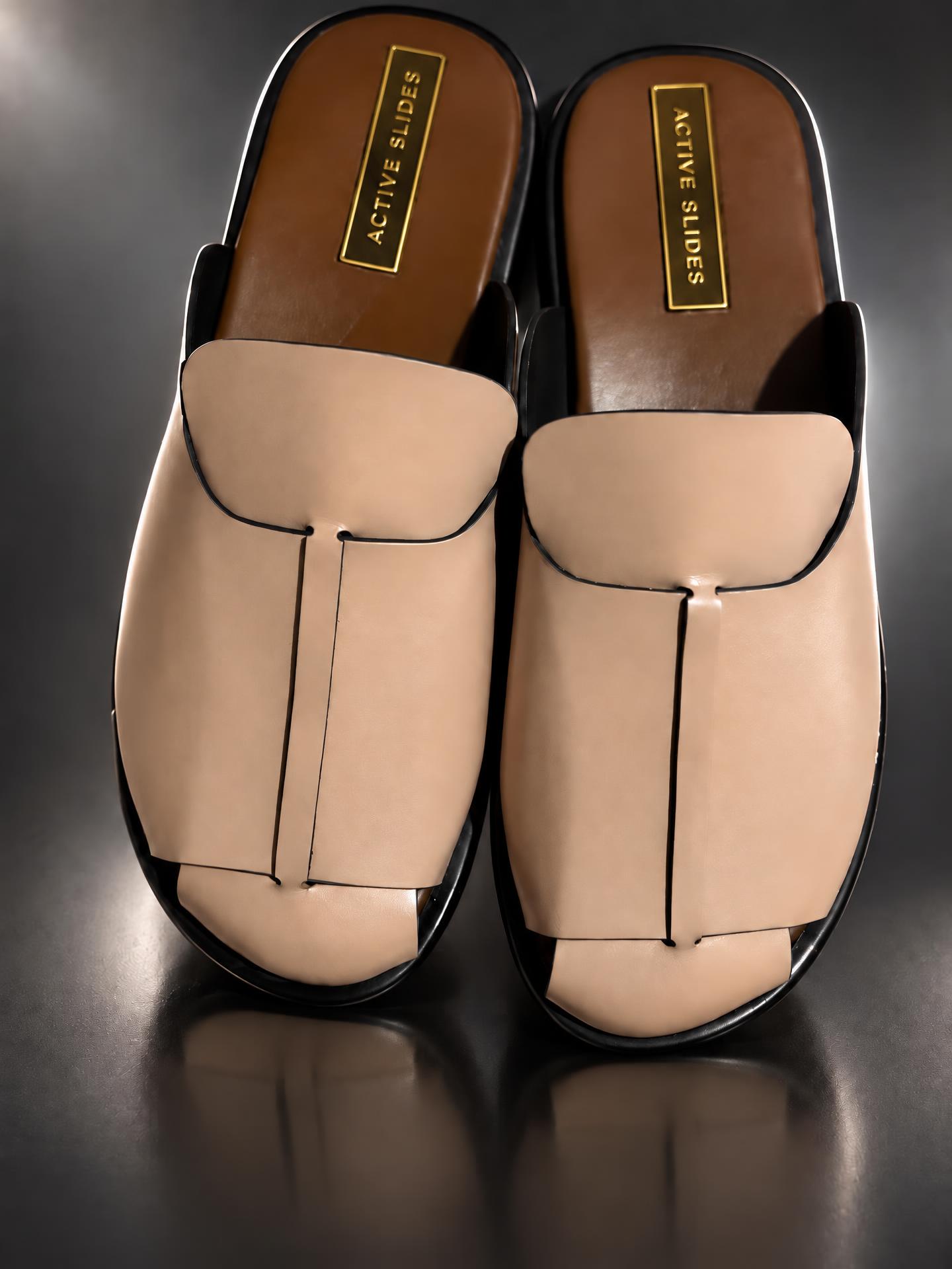 Tan Gold-Label Slides